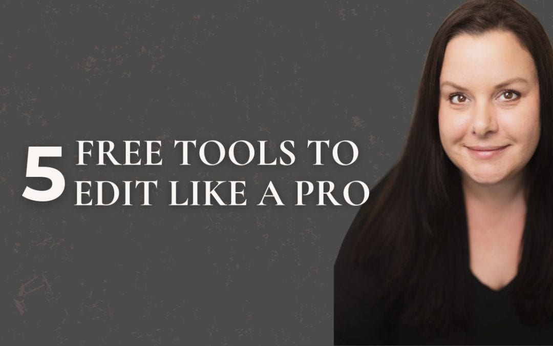 5 Free tools to edit like a pro