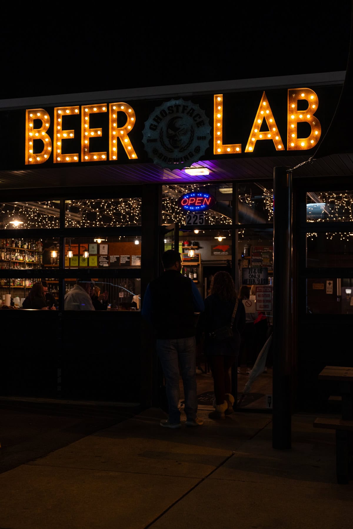 Outside Beer Lab by Ghostface Brewing